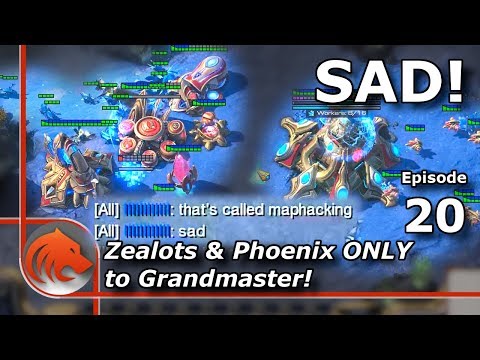 StarCraft 2: Maphacker Beastyqt Strikes Again! - MASS Zealot & Phoenix!