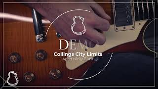 Video thumbnail for Collings City Limits, Aged Nicky Burst | Carl Miner by Carter Vintage Backstage