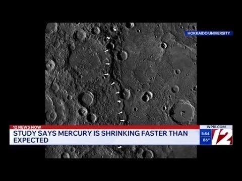 Mercury may be shrinking faster than scientists expected