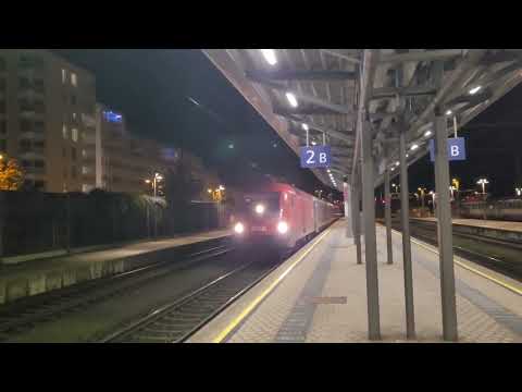 Durchfahrt des nightjet 295 + nightjet 40295 am 01.10.2022 in Bischofshofen