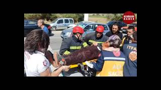 SEYDİŞEHİRDE   ZİNCİRLEME TRAFİK KAZASI 3 YARALI