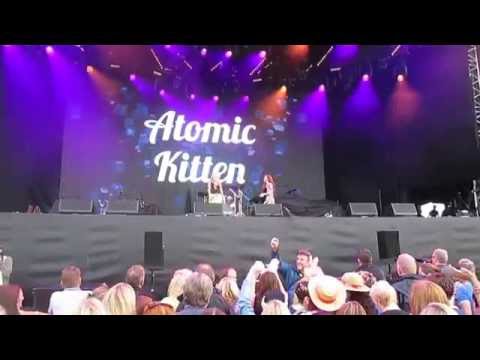 Atomic Kitten Lytham Proms Lytham St.Annes Aug 1st 2014