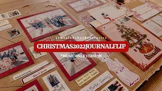 COMPLETED JOURNAL FLIP - Christmas 2022 Journal *MUSIC ONLY