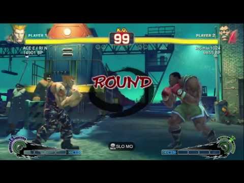 ACE・EIRIN [Guile] vs kojimax1024 [Balrog] SSF4 Japanese Online Ranked Matches - TRUE HIGH-DEF