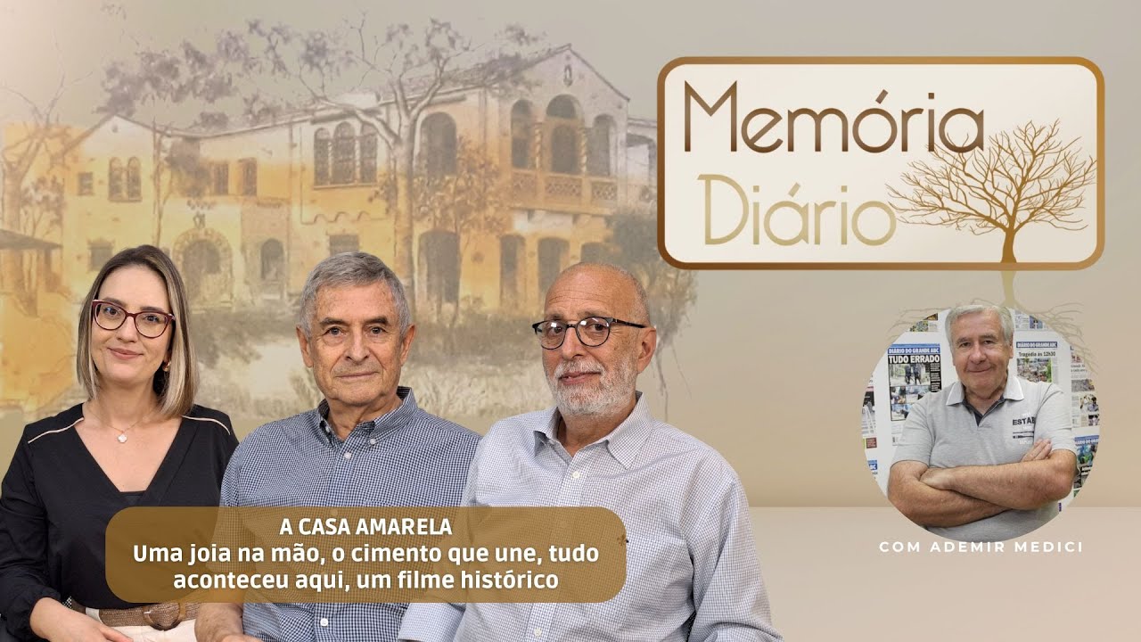 A casa amarela; uma joia na mão, tudo aconteceu aqui, um filme histórico