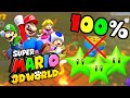 Flower 9 Towering Sunshine Seaside Super Mario 3D World Switch Wii U All Green Stars Stamp