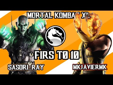 MKX - Sasori_Ray (Quan-Chi, Kenshi) Vs MKJavierMK (Scorpion, Takeda) - FT10 Mortal Kombat