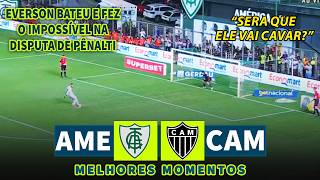 DISPUTA DE PÊNALTIS | América MG x Atlético MG | Melhores Momentos | Campeonato Mineiro | 01/03/2026