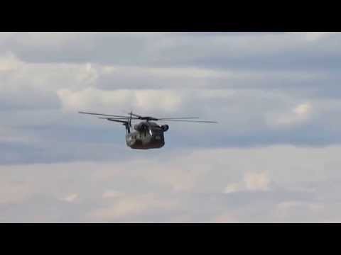 RC Turbine Powered CH-53A Helicopter Flight & Crash