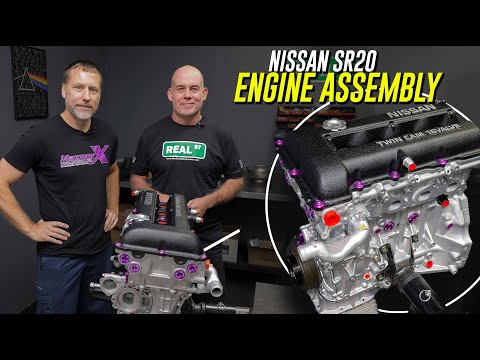 Fully Built Nissan SR20 Engine Assembly With Mazworx | 600HP