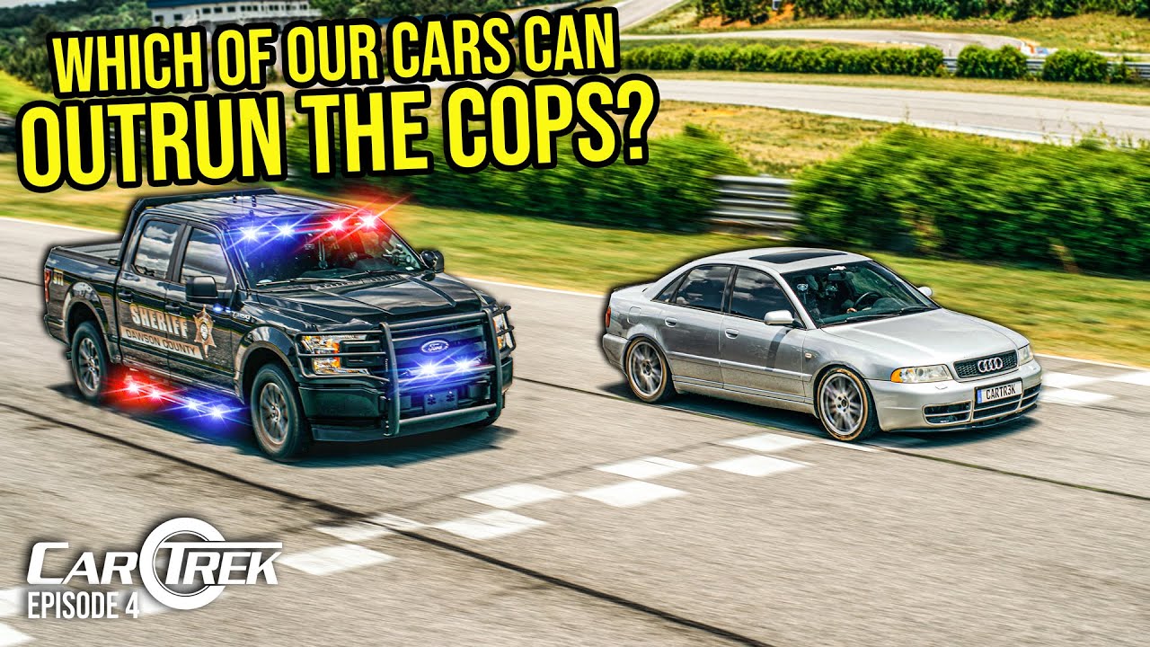 Which Of Our Cars Can Actually Outrun The Cops? | Car Trek S5E4