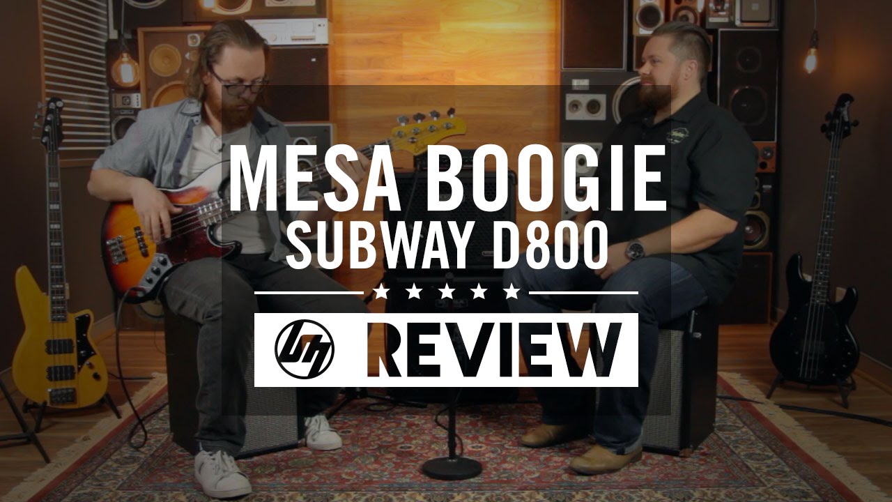 Mesa Boogie Subway D800 Bass Amp Head