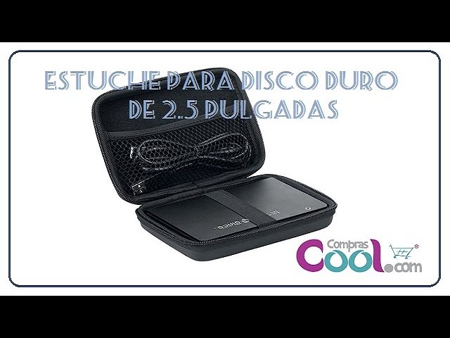 Vídeo relacionado con UGREEN Funda Disco Duro Externo 2,5" Estuche Bolsa Organizador Cable con Doble Capa Acolchada EVA Compatible con Toshiba, WD My Passport, Seagate, Maxtor, 2,5" HDD/SSD, SD/TF, USB