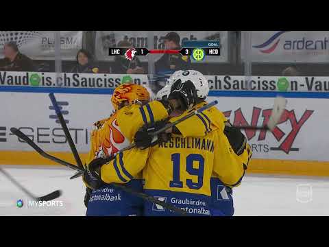 Lausanne HC - HC Davos 4-3 SO (1-1; 1-2; 1-0; 1-0)