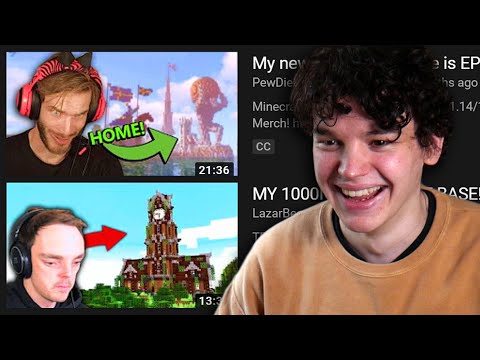 YouTubers Reacting To My Minecraft Videos