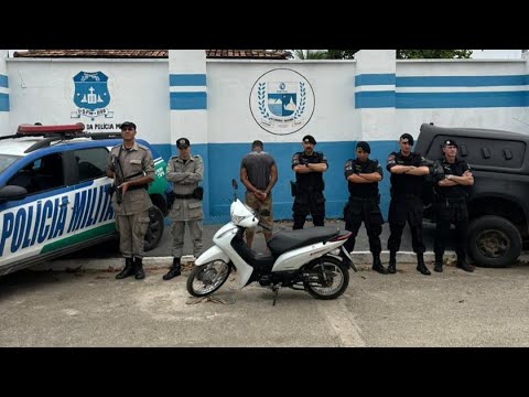 Furto De Moto Em Faina Polícia Prende Ladrão E Recupera Moto