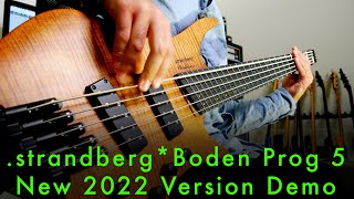 Video thumbnail for .strandberg* BODEN PROG 5-STRING BASS NEW 2022 VERSION DEMO by Erik Arkö