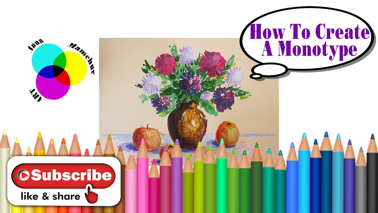 How to Create a Monotype (Lesson 4) - Step by Step Tutorial