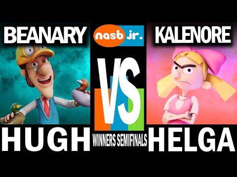 Beanary(Hugh) vs Kalenore(Helga,Mike,Ren & Stimpy) - Winner's Semis - NASB JR 5