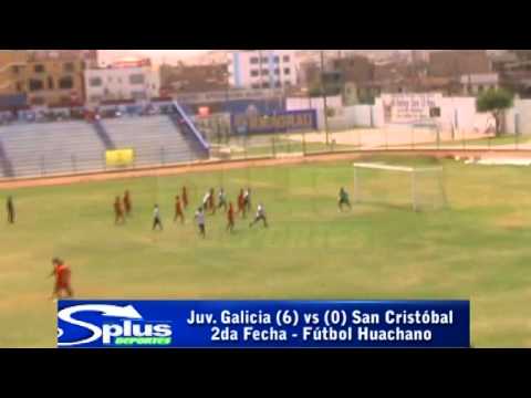 JUV. GALICIA vs SAN CRISTÓBAL/2da Fecha - Fútbol Huachano 2014.