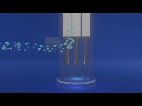 How does the Pall SepraLYTETM  Liquid Gas Coalescer work?