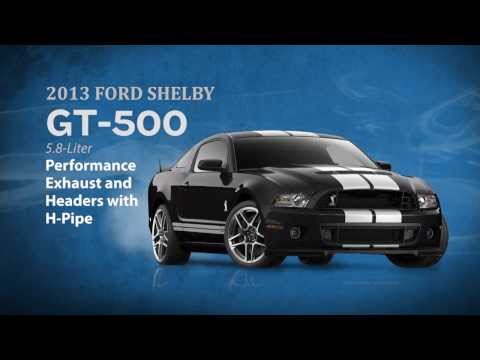 2013-14 Ford Shelby GT500 Exhaust, Headers and H-pipe