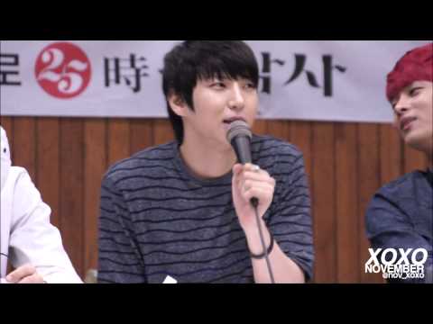 130808 광주25시음악사 VIXX 팬사인회 (노래 하는) 레오 cut.