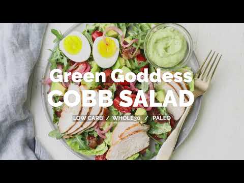 Delicious Green Goddess Cobb Salad Recipe: Step-By-Step Video Guide