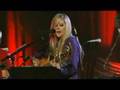 Avril lavigne - don't tell me (acoustic) live 
