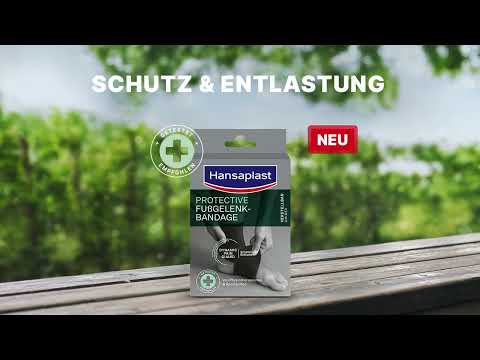 Protective Fußgelenk-Bandage anlegen - So geht's  | Hansaplast