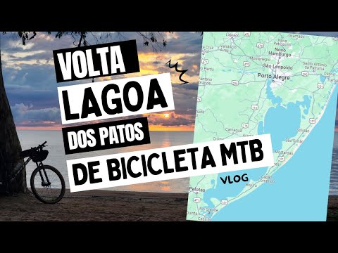 Pedal Trilheiro VLOG | Volta em torno da Lagoa dos Patos de bicicleta MTB