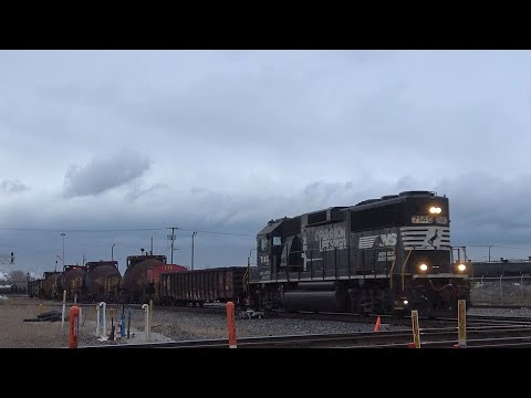 GP60 Powered Molten Steel Train at East Chicago, IN 4/19/21