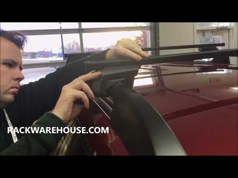 Thule Evo 710401 Raised Rail SquareBar Roof Rack System