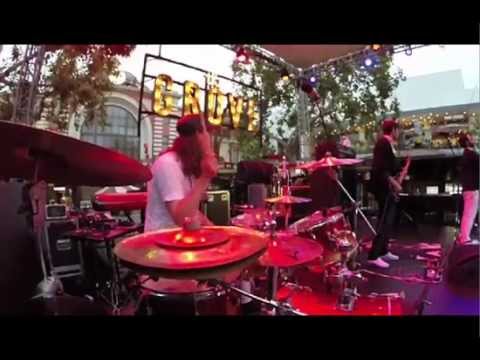 BIG DATA - DANGEROUS (Live) - Drum + Bass Cam