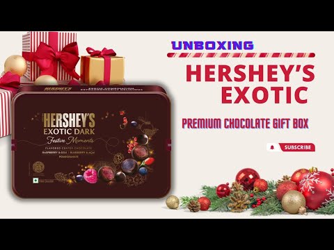 Hershey's Exotic Dark Premium Chocolates Gift Box