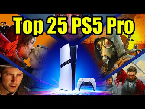 Top 25 Best Playstation 5 Pro Enhanced Games to Play 2026
