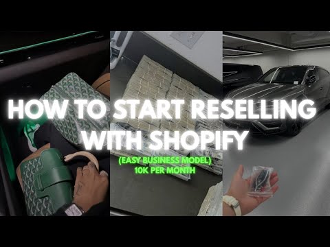 How to Start Reselling with Shopify