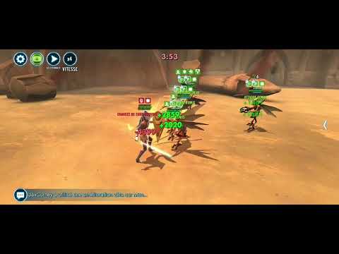 [SWGOH] Ahsoka FULCRUM R3 omicron vs Geonosian g12 omicron