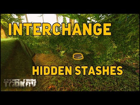 14 Hidden Interchange Stashes! - Escape From Tarkov