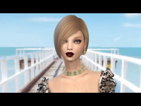 sims cc download girl Aldara Lugo by Bonita100 Cas Video Preview