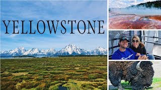 Yellowstone National Park Prismatic Spring Bison Vlog | Lauren Ashtyn
