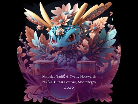 Rhythmgasmic drum jamming of Nikšić Guitar Festival 2020 with Miroslav Tadić & Yvette Holzwarth