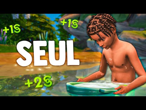 Can a single child become RICH in 2.5 hours? (It's TOO HARD 😭) | Sims 4