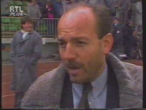 1987/88: Trikotverbot (LONDON) beim Heimspiel des FC Homburg gegen Waldhof Mannheim