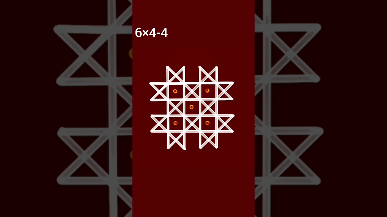 simple Pooja room kolam| Friday kolam #rangoli #muggulu #kolam #art #kolamdesign #easykolam