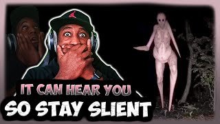 ANOTHER MICROPHONE DETECTION - HORROR GAME - Silent Breath Trailer [PowellGuyREACTS]