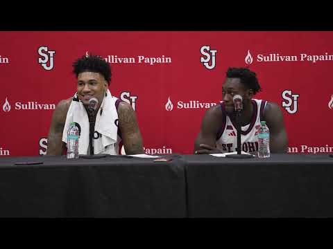 St. John's Men's Basketball vs Quinnipiac Postgame Press Conference 11.3.25