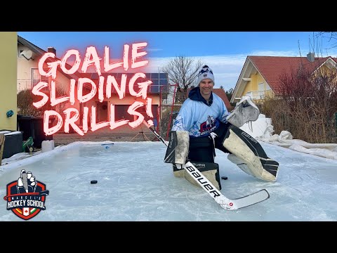 Hockey Goalie Sliding Drills! thumbnail