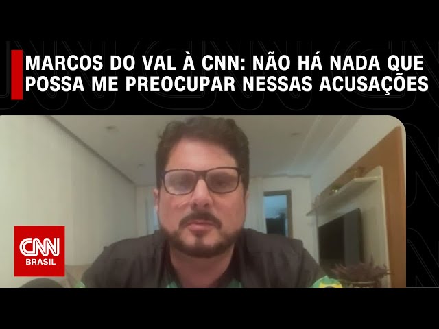 Marcos do Val à CNN: Não há nada que possa me preocupar nessas acusações | CNN PRIME TIME