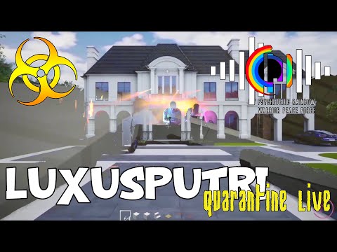 Psychedelic Rainbow Warrior Peace Force - Luxusputri - Quarantine Live at Szimpla Kert